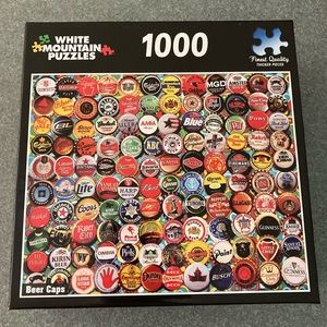 Beer Caps 1000 Piece Puzzle